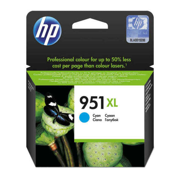 Cartucho de tinta original HP 951XL Ciano