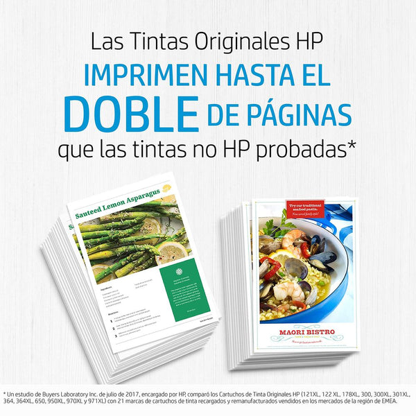 Cartucho de Tinta Original HP 62XL