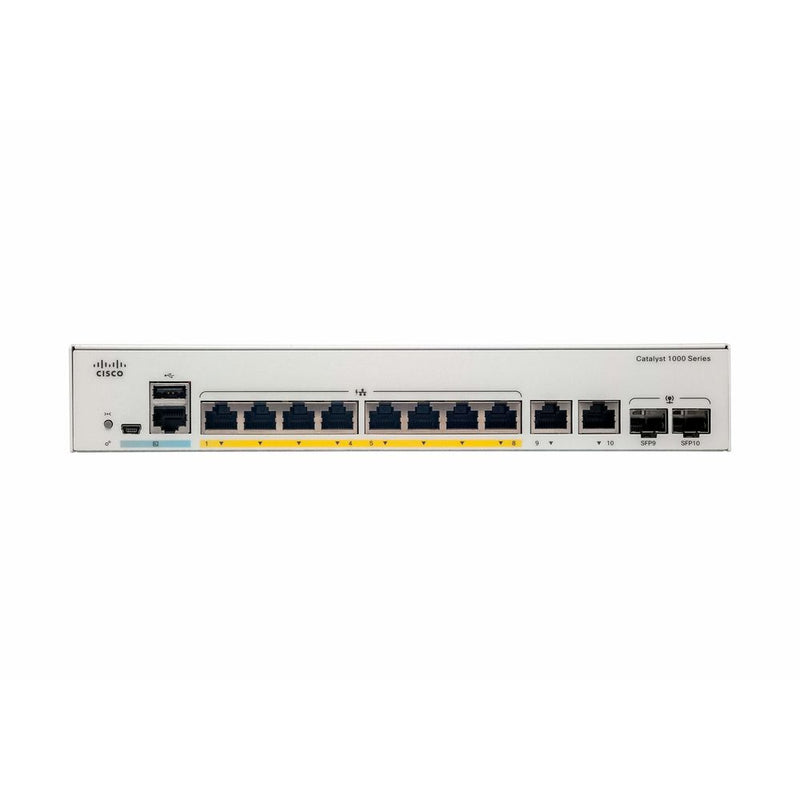 Interrupteur Cisco C1000-8-2G-L