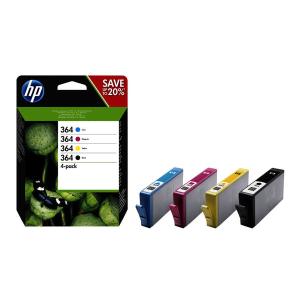 Cartuccia ad Inchiostro Originale HP T364 Nero Tricolore