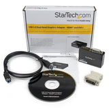 Cavo HDMI Startech USB32HDDVII          Nero