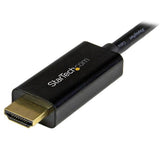 Câble DisplayPort à HDMI startech MDP2HDMM1M1MB 4K Ultra HD Black 1 M