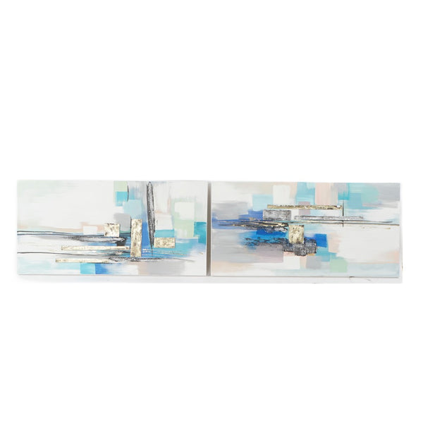 Quadro DKD Home Decor Abstract (120 x 3.5 x 60 cm) (2 pcs)