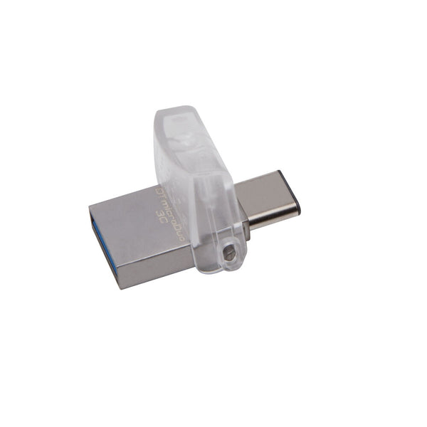 Mémoire USB Kingston DataTraveler Microduo 3c Silver 32 Go