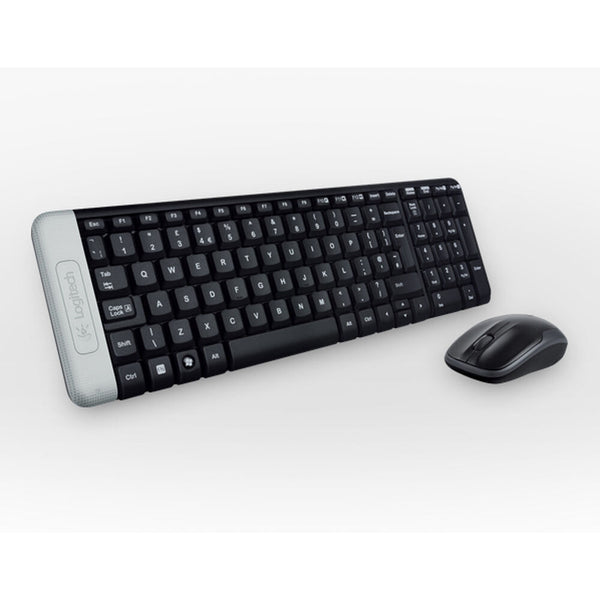 Tastatur mit Drahtloser Maus Logitech MK220