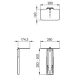 Supporto Vogel's PVA 5050