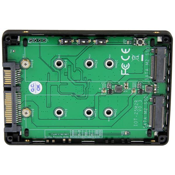 Adattatore per Hard Disk Startech 25S22M2NGFFR