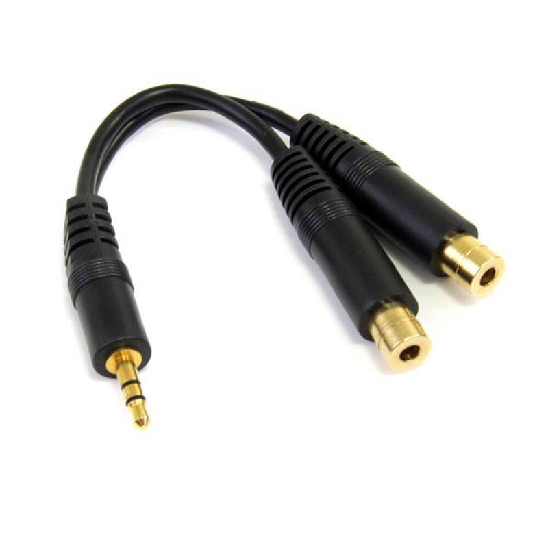 Câble audio jack (3,5 mm) startEch MUY1MFF startech noir 0,15 m