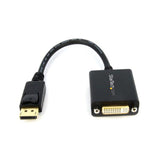 Adaptador de DisplayPort a DVI Startech DP2DVI2 Negro