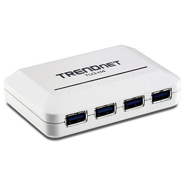 Hub USB Trendnet TU3-H4               Bianco