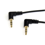 Cavo Audio Jack (3,5 mm) Startech MU1MMS2RA            Nero 0,3 m