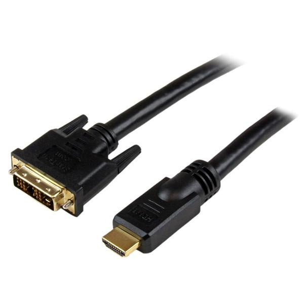 HDMI -Adapter mit DVI startEch Hdddvimm10m schwarz 10 m