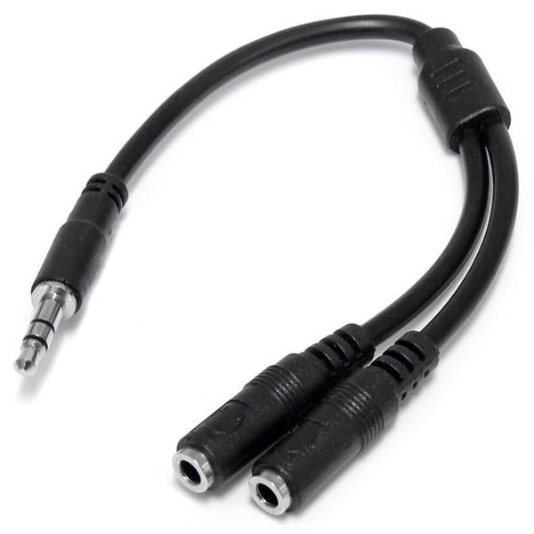 Jack Startech muy1mffs schwarzer Audioadapter 0,2 m