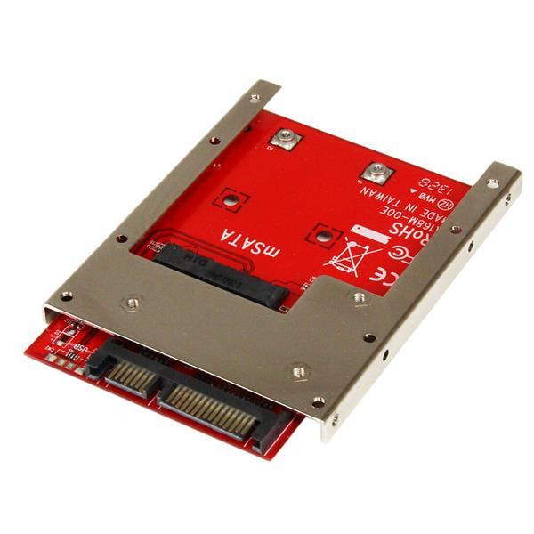 SSD Startech SAT32MSAT257 SSD MSATA Adaptador