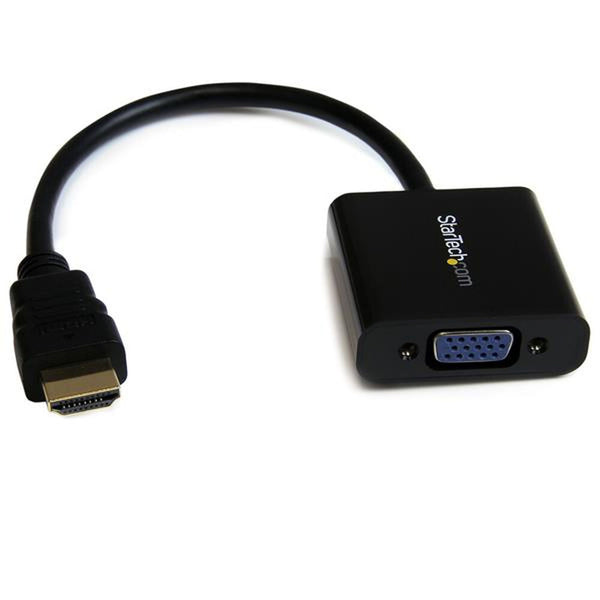 HDMI StartEch HD2VGAE2 1920 x 1080 PX Schwarzer Adapter