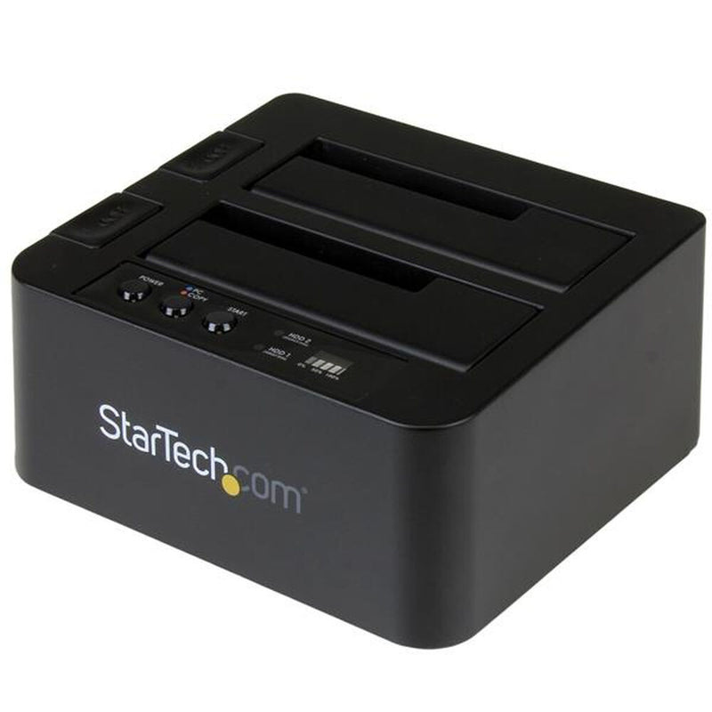 Festplatte StartEch Sdock2U313R 10 Gbit / s Schwarzer Adapter