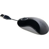 Mouse Targus Cord-Storing Optical Mouse Schwarz