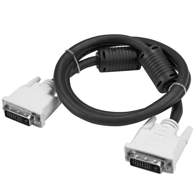 Cavo Video Digitale DVI-D Startech DVIDDMM3M            Bianco/Nero 3 m