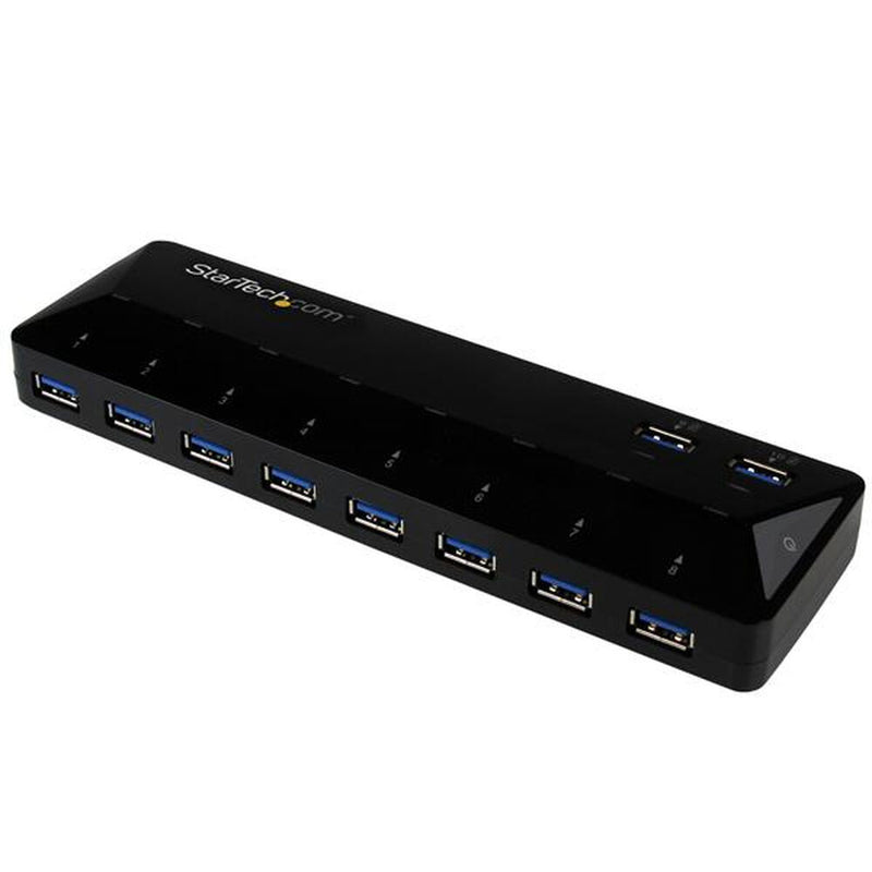 Hub USB startEch ST103008U2C USB 3.0 x 10 noir