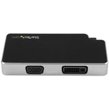 Adaptateur USB C avec VGA / HDMI / DVI StARTECH CDPVGDVHDB Argento