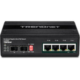 Switch TrendNet Ti-Upg62 RJ-45 SFP Black