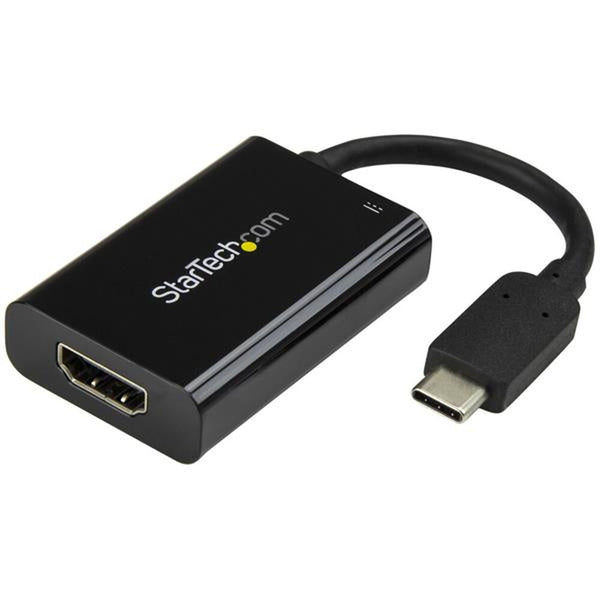 USB C -Adapter mit HDMI StartEch CDP2Hducc Black 4K Ultra HD