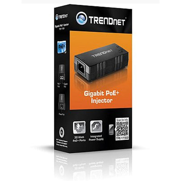 Poe Trendnet TPE-115gi Injecteur noir