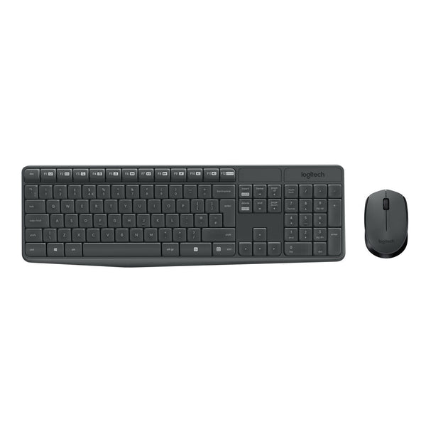 Tastatur mit Drahtloser Maus Logitech MK235