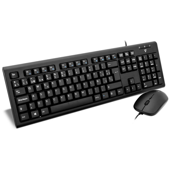 Teclado y Ratón V7 CKU200ES            