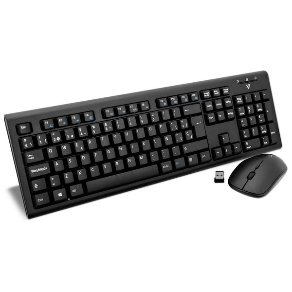 Teclado y Ratón V7 CKW200ES            