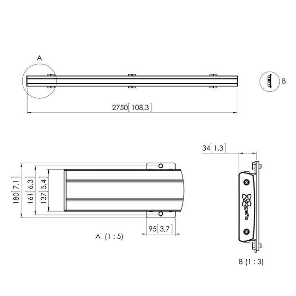 Vogel's PFB 3427 2.7 M Bar