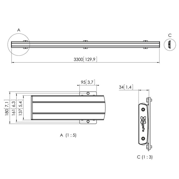 Supporto TV Vogel's PFB 3433 160 kg