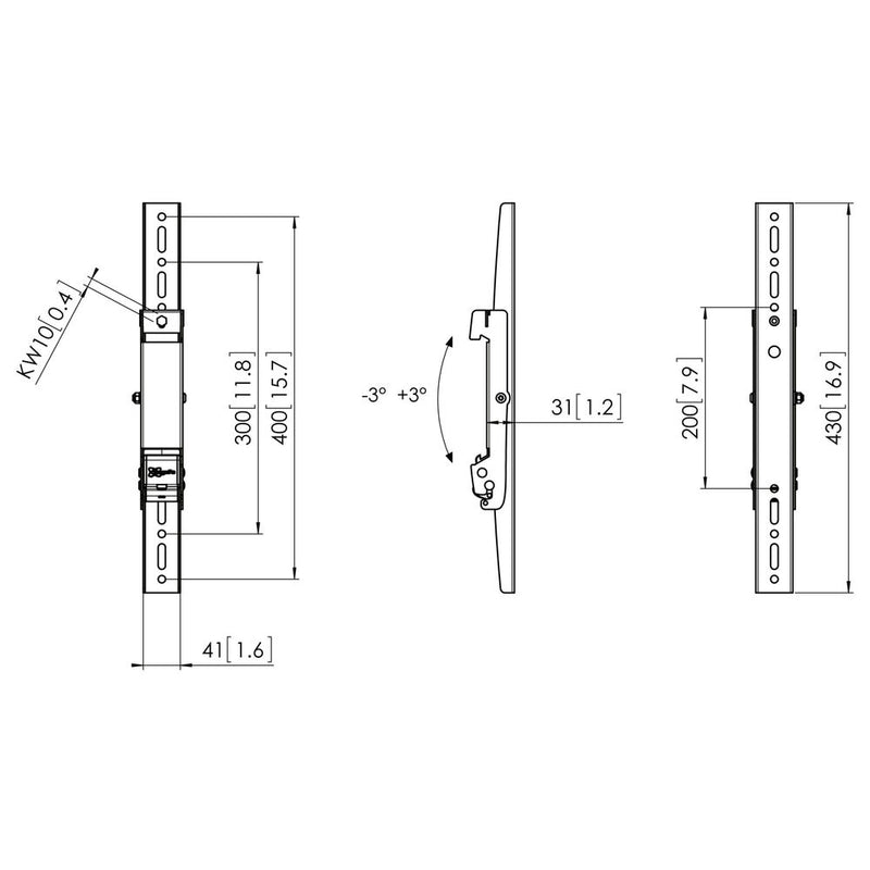 Stand regolabile Vogel's PFS 3304