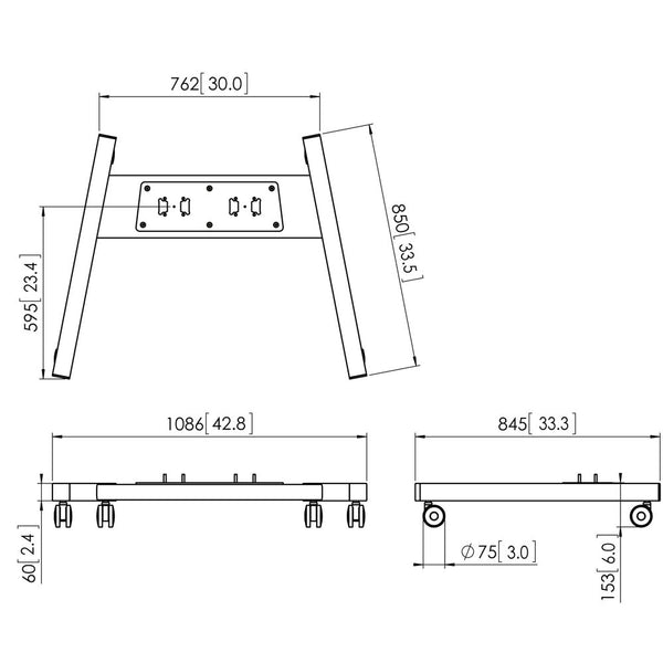 Soporte de TV PFT 8530 de Vogel