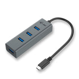 Hub USB I-TEC C31Hubmetal403 USB X 4 Gray