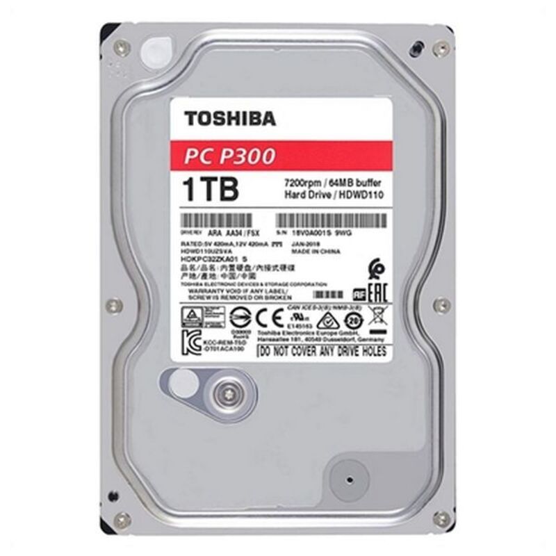 Disco duro Toshiba HDWD110UZSVA 1 TB HDD 1 TB