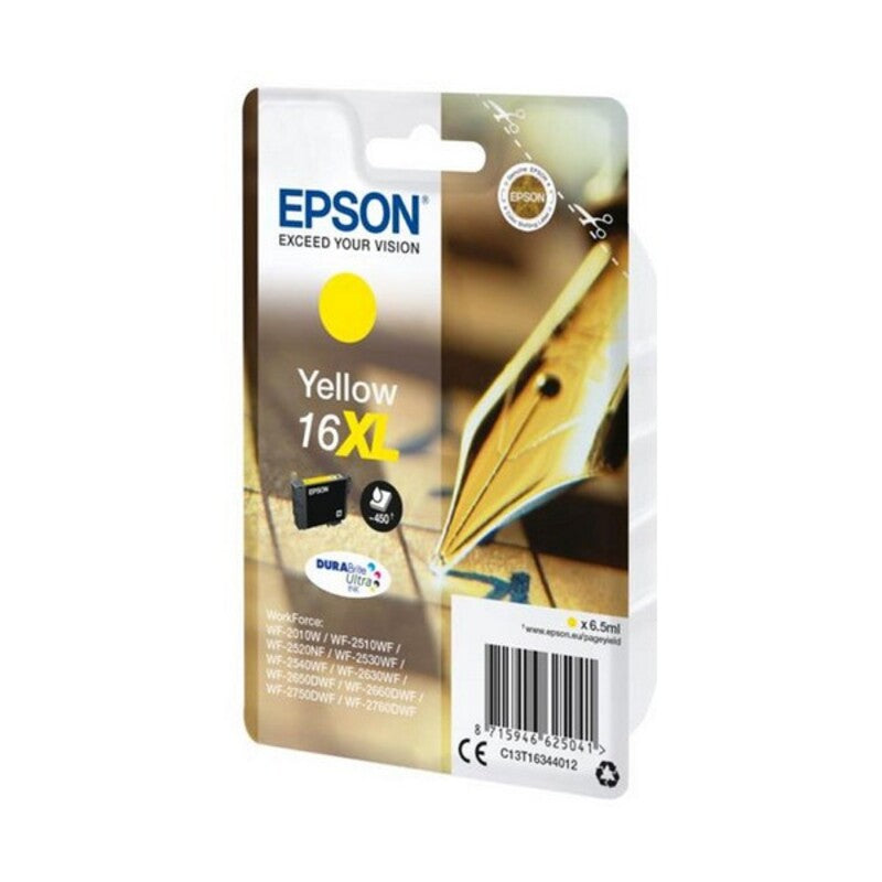 Original Tintenpatrone Epson DURABRITE T16XL Gelb