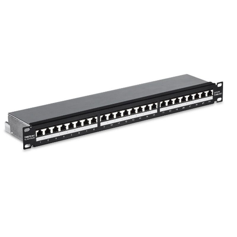 Patch Panel 24 Türen UTP Kategorie 6 Trendnet TC-P24C6As