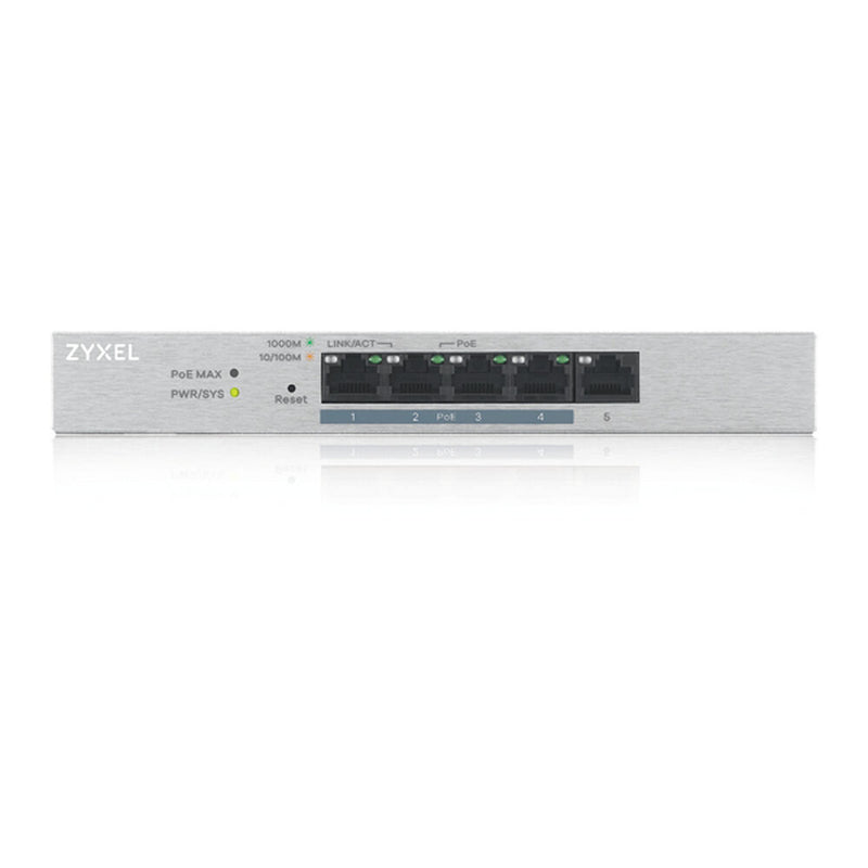 Switch Zyxel GS1200-5HPv2-EU0101F RJ-45 PO GRAU