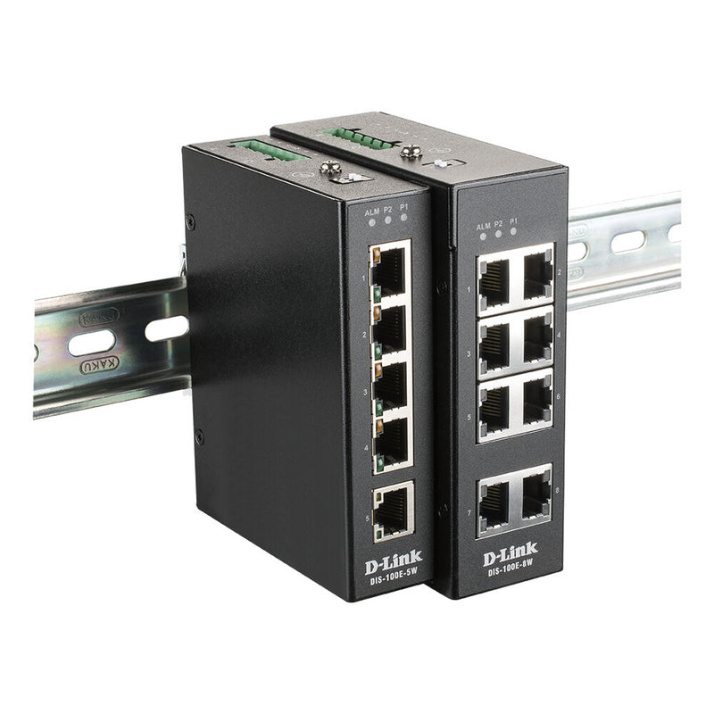 D-Link Dis-100E-8W RJ45 x 8 Garderobenrouter