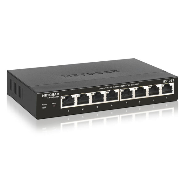 NetGear GS308T-100PES 1 Gbps interrupteur