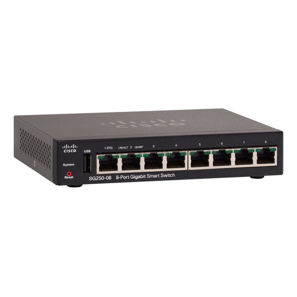 Cisco SG250-08-K9-UE 8p commutateur