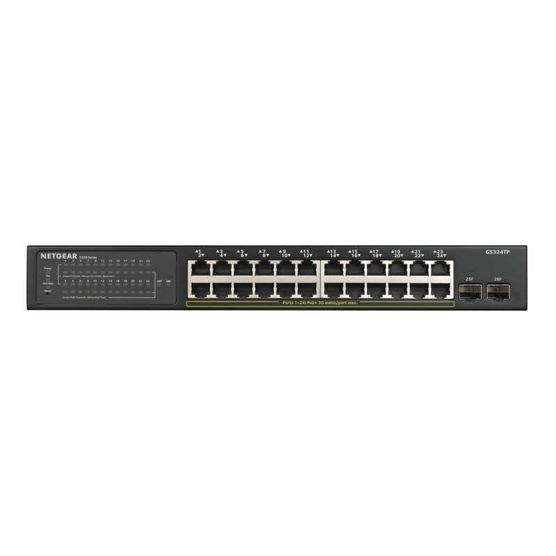 Switch Netgear GS324TP-100EUS Nero