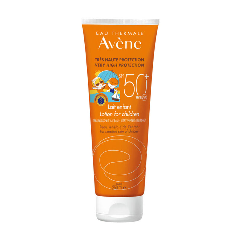 Protector Solar para Niños Avene SPF50+ Leche Solar (250 ml)