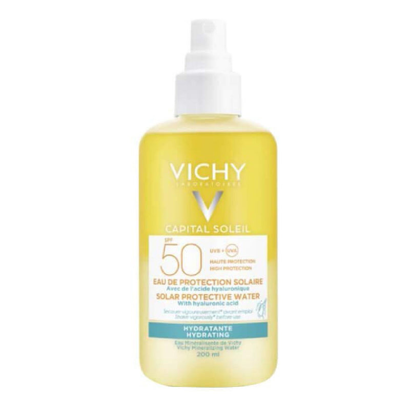 Protezione Solare Capital Soleil Hydrating Vichy 101095 Spf 50 Spf 50 (200 ml) (Dermocosmesi) (Parafarmacia)