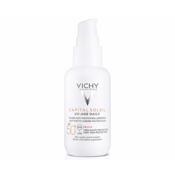 Protezione Solare Viso Vichy Capital Soleil UV-Age Daily SPF50+ (40 ml)