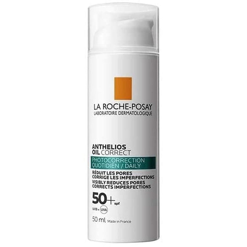 Protezione Solare Viso La Roche Posay Anthelios Oil Correct SPF50+ (50 ml)