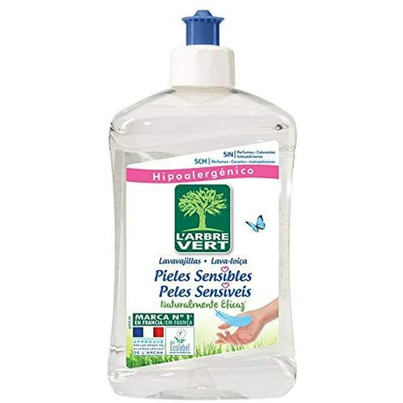 Lavastoviglie L'Arbre Vert Pelli Sensibili (500 ml)