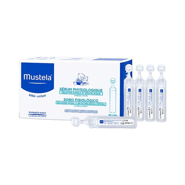 Siero Fisiologico Mustela Monodose (20 x 5 ml)