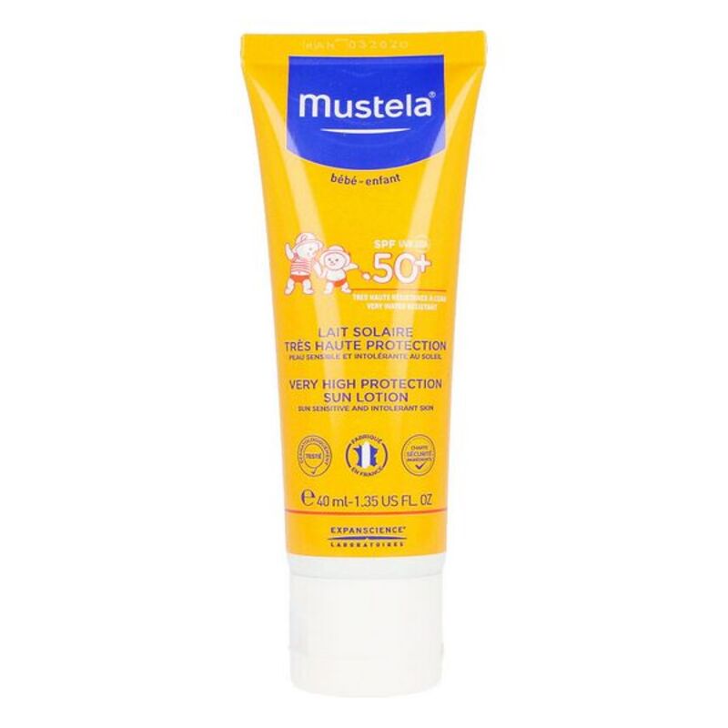 Lozione Solare Bébé Sol Mustela Spf 50+ (40 ml)